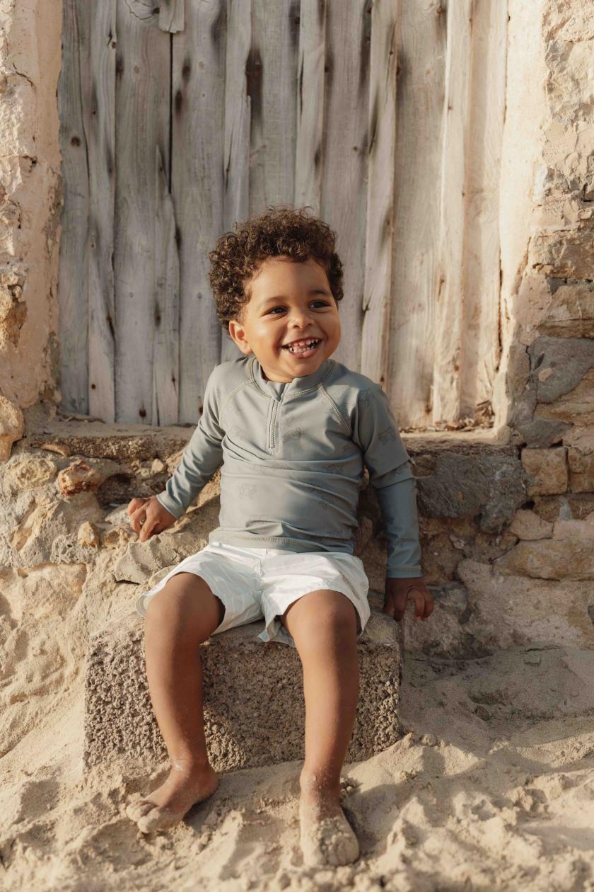 T-shirt de bain Little Dutch tortue