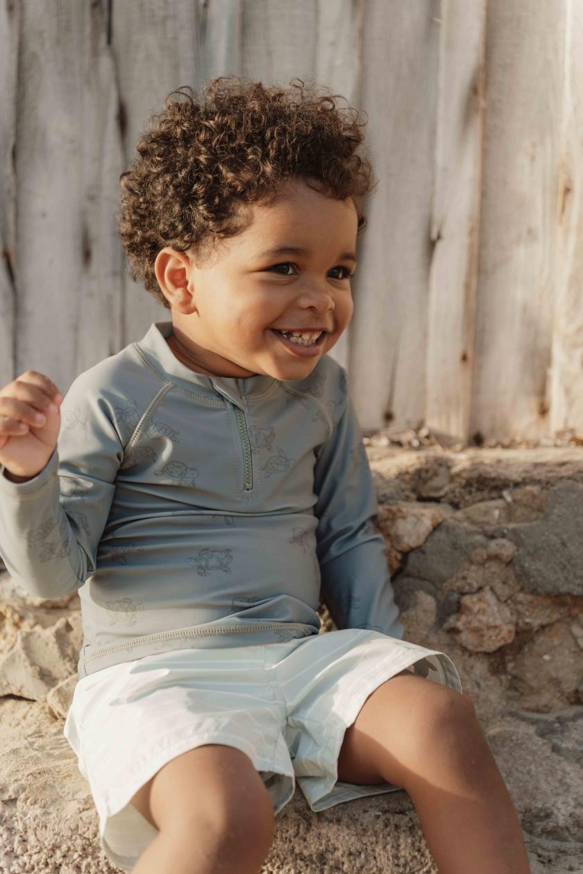 T-shirt de bain Little Dutch tortue